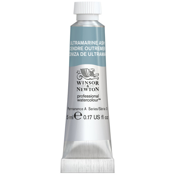photo-Peinture aquarelle professionnelle - Extra fine - Cendre outremer - 424 - Winsor et Newton - 5ml