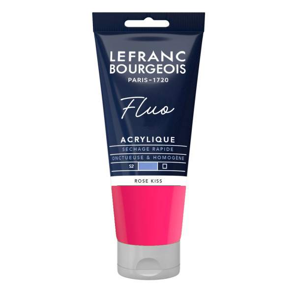 photo-Peinture acrylique - Vert kiss - 920 - Fine - Lefranc Bourgeois - Tube 80ml
