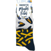 Chaussettes - Moules/Frites - Humour - Dépareillées - Idée cadeau originale