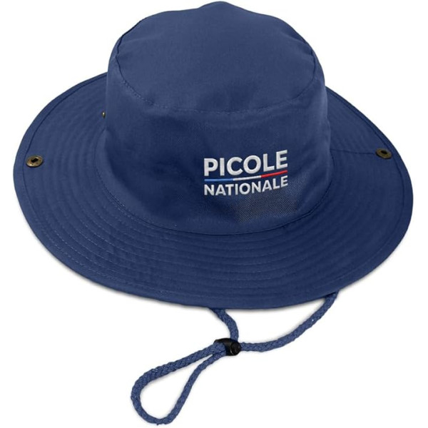 photo-Chapeau - Bob - Picole nationale - Bleu marine - Déguisement - Humour