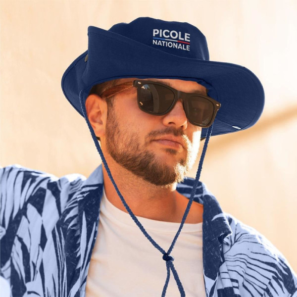 Chapeau - Bob - Picole nationale - Bleu marine - Déguisement - Humour