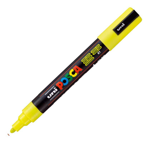 photo-Marqueur Posca PC-5M vert raisin | pointe moyenne conique