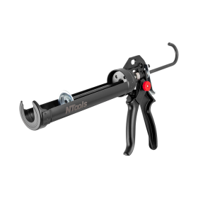 photo-Pistolet manuel pour cartouche - Pour appliquer mastic et colle - NTools HKS Pro