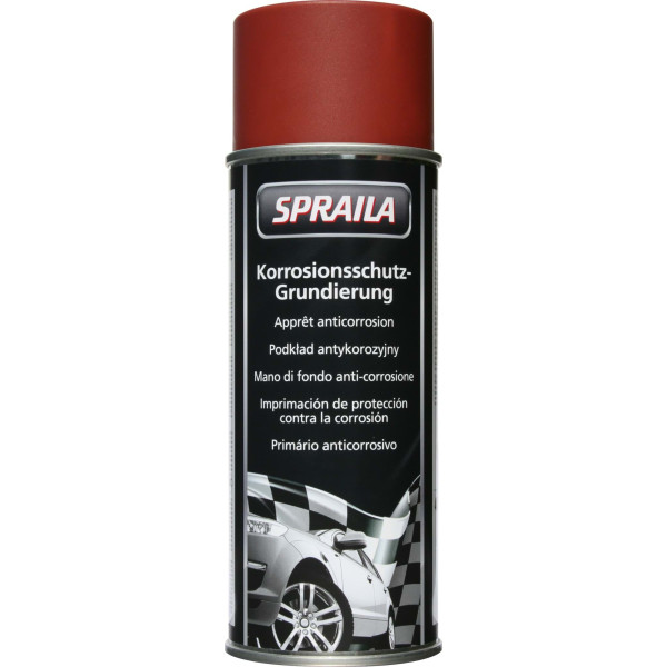 photo-Bombe d'apprêt - Anticorrosion - Pour surfaces désoxydées - Haute résistance - Spraila - 400ml