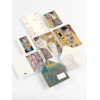 Coffret de correspondance - Papier à lettres + enveloppes + autocollants - Gustav Klimt