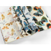 Papiers créatifs - Papillons japonais - Scrapbooking - 12 feuilles - 50x70cm