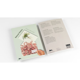 Cahier scrapbooking - Histoire naturelle - Cartes, enveloppes, autocollants - Pepin