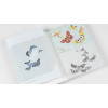 Cahier scrapbooking - Illustrations japonaises - Cartes, enveloppes, autocollants - Pepin
