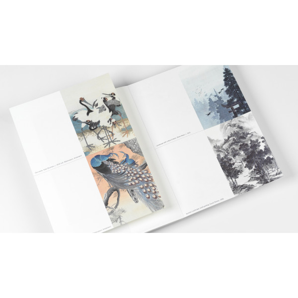 Cahier scrapbooking - Illustrations japonaises - Cartes, enveloppes, autocollants - Pepin
