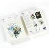 Bloc-notes - A5 - 64 feuilles papier ivoire - 120g - Avec illustrations de bouquets de fleurs