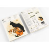 photo-Bloc-notes - A5 - 64 feuilles papier ivoire - 120g - Avec illustrations de chats