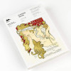 photo-Bloc-notes - A5 - 64 feuilles papier ivoire - 120g - Avec illustrations d'Alphonse Mucha