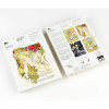 Bloc-notes - A5 - 64 feuilles papier ivoire - 120g - Avec illustrations d'Alphonse Mucha