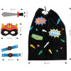 Kit pour créer un déguisement de Super héros - Cape, masque, épée - Dès 3 ans - Apli Kids