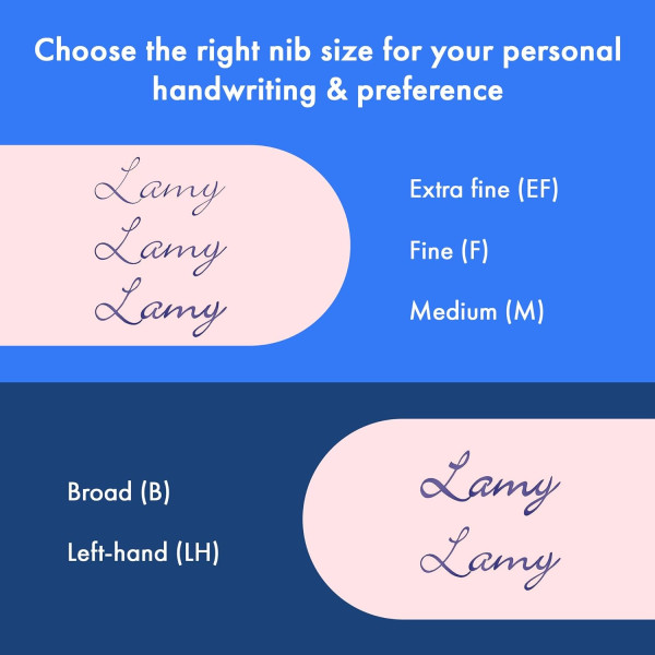 Stylo plume - Mine fine F - Droitier - LAMY - Safari - Rose - Rechargeable