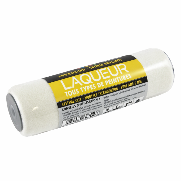 photo-Recharge de rouleau à peinture - Laqueur - Toutes peintures - 180mm largeur