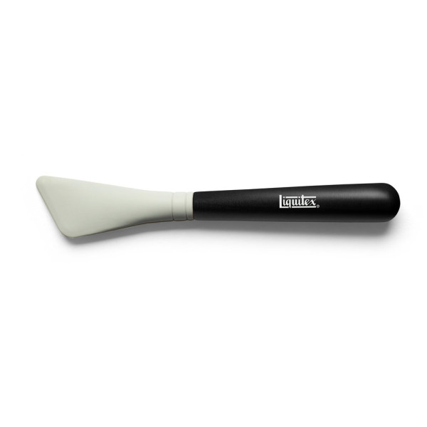 photo-Spatule - Couteau - Pour peinture acrylique - Lame silicone - Manche plastique - Liquitex
