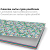 Cahier - A6 - Spirales - Petits carreaux - Perforées - 120 feuilles - Couverture rigide - Miquelrius