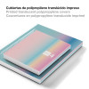 Cahier - A6 - Spirales - Petits carreaux - Perforées - 120 feuilles - Couverture souple - Miquelrius