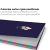 Cahier - A6 - Spirales - Petits carreaux - Perforées - 120 feuilles - Couverture rigide - Miquelrius