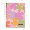photo-Cahier - A6 - Spirales - Petits carreaux - Perforées - 120 feuilles - Couverture rigide - Miquelrius