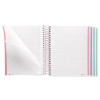 Cahier - A6 - Spirales - Petits carreaux - Perforées - 120 feuilles - Couverture rigide - Miquelrius