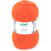 10 pelotes de laine - Orange - 11 - 100% acrylique - 3,5/4,5 mm - Gründl - Lisa Premium