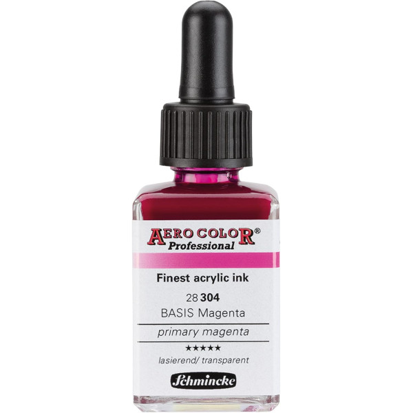 photo-Encre acrylique - Extra-fine - Magenta primaire - 28 304 - Aéro Color Pro - Schmincke