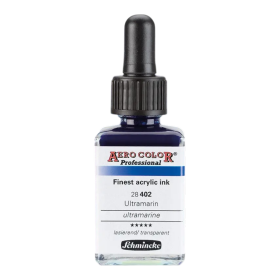 photo-Encre acrylique - Extra-fine - Bleu outremer - 28 402 - Aéro Color Pro - Schmincke