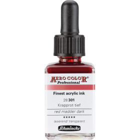 photo-Encre acrylique - Extra-fine - Rouge de Garance - 28 301 - Aéro Color Pro - Schmincke