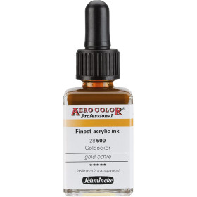 photo-Encre acrylique - Extra-fine - Ocre d'or - 28 600 - Aéro Color Pro - Schmincke