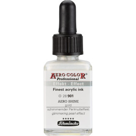 photo-Encre acrylique - Extra-fine - Or pearl - 28 901 - Aéro Color Pro - Schmincke