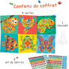 Jeu créatif - Mosaïque à coller - 6 tableaux à créer - Dès 3 ans - Loisirs créatifs enfant