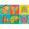 Jeu créatif - Mosaïque à coller - 6 tableaux à créer - Dès 3 ans - Loisirs créatifs enfant