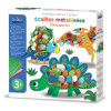 photo-Jeu créatif - Stickers à coller - 3 dinosaures à décorer - Dès 3 ans - Loisirs créatifs enfant