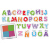 Tampons - Lettres de l'alphabet - Dès 4 ans - Encreur 4 couleurs - Jeu éducatif