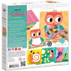 Jeu créatif - Tableaux feutrine à décorer - 6 tableaux - Dès 3 ans - Activité manuelle