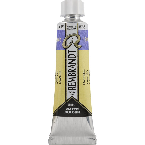 photo-Peinture aquarelle - Extra-fine - Lavande - 525 - Rembrandt - Tube 10ml