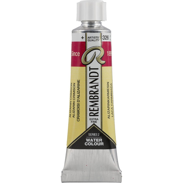 photo-Peinture aquarelle - Extra-fine - Cramoisi d'alizarine - 326 - Rembrandt - Tube 10ml