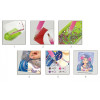 Jeu créatif - Diamond painting - Dès 5 ans - 3 tableaux princesses - Activité manuelle