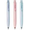 Stylos - Encre gel bleue - Mine 0,5mm - Couleurs pastel - Rétractable - Apli