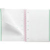 Cahier - A4 - Spirales - Petits carreaux - 80 feuilles perforées - Couverture rigide - Miquelrius
