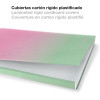 Cahier - A4 - Spirales - Petits carreaux - 80 feuilles perforées - Couverture rigide - Miquelrius