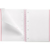 Cahier - A4 - Spirales - Petits carreaux - 80 feuilles perforées - Couverture rigide - Miquelrius