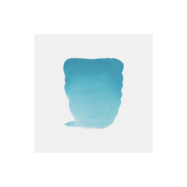 Peinture aquarelle - Extra-fine - Bleu turquoise cobalt - 586 - Rembrandt - Tube 10ml