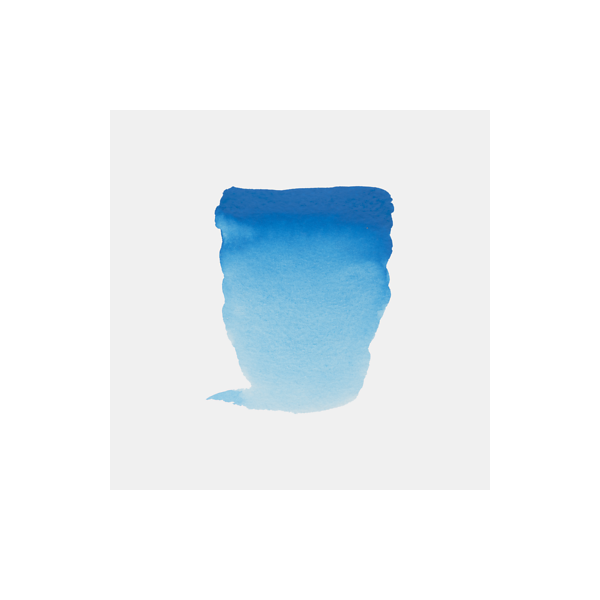 Peinture aquarelle - Extra-fine - Bleu céruléum phtalo - 535 - Rembrandt - Tube 10ml