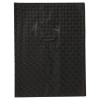 photo-Protège-cahier - Noir - 24x32cm - Grand cahier - Plastique souple - Porte-étiquette