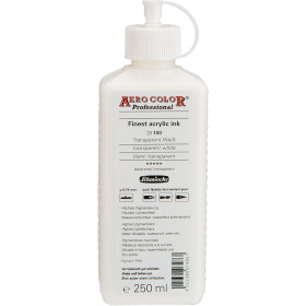 photo-Encre acrylique - Extra-fine - Blanc transparent - 28 100 - Aéro Color Pro - Schmincke