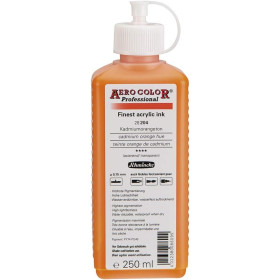 photo-Encre acrylique - Extra-fine - Orange cadmium - 28 204 - Aéro Color Pro - Schmincke