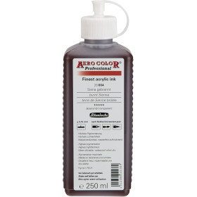 photo-Encre acrylique - Extra-fine - Terre de Sienne - 28 604 - Aéro Color Pro - Schmincke